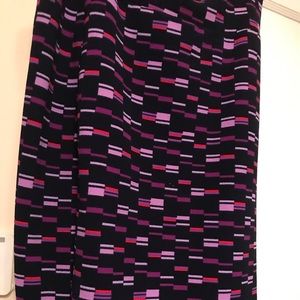 LuLaRoe Cassie Skirt -Purple 2XL